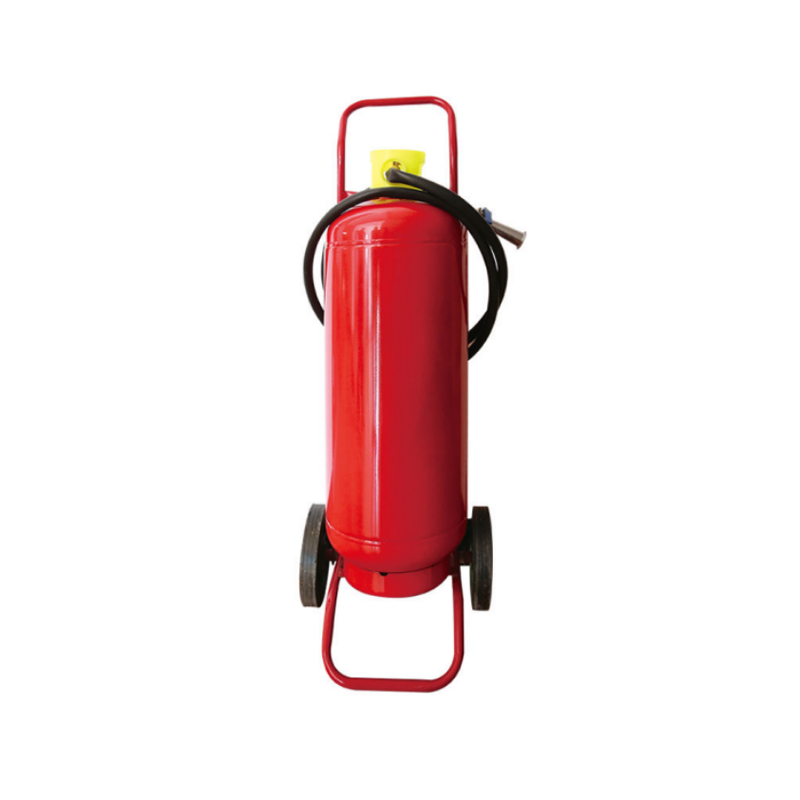 Estintore a polvere secca con carrello da 25 kg