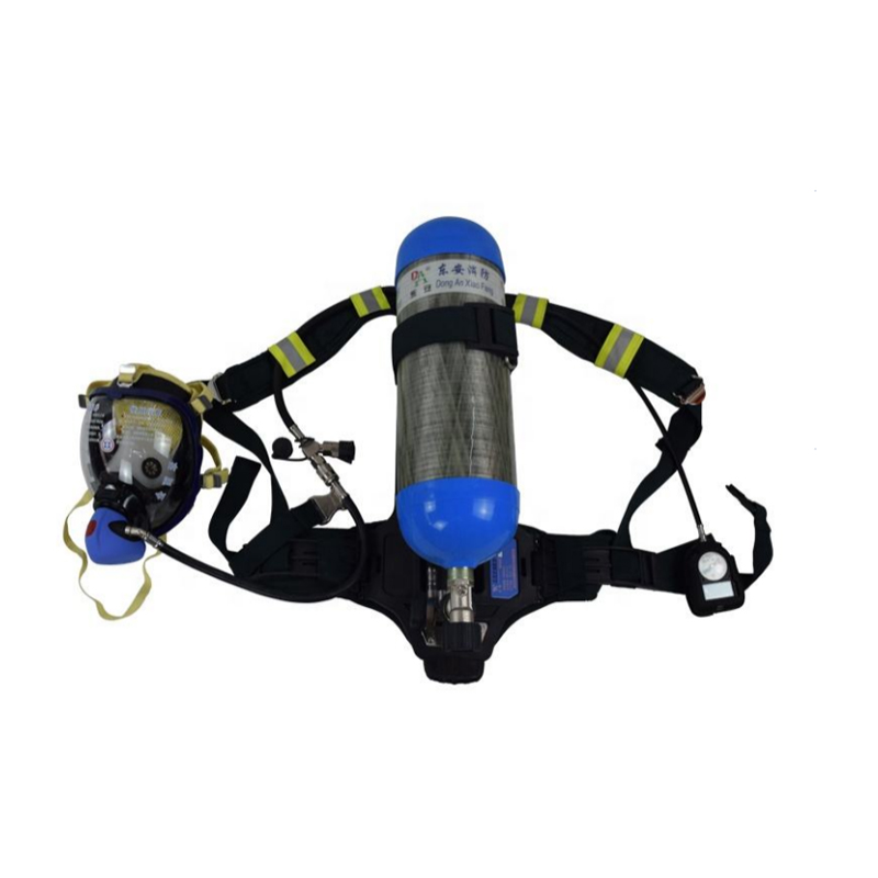 Parti dell'apparato respiratorio per attrezzature antincendio professionali